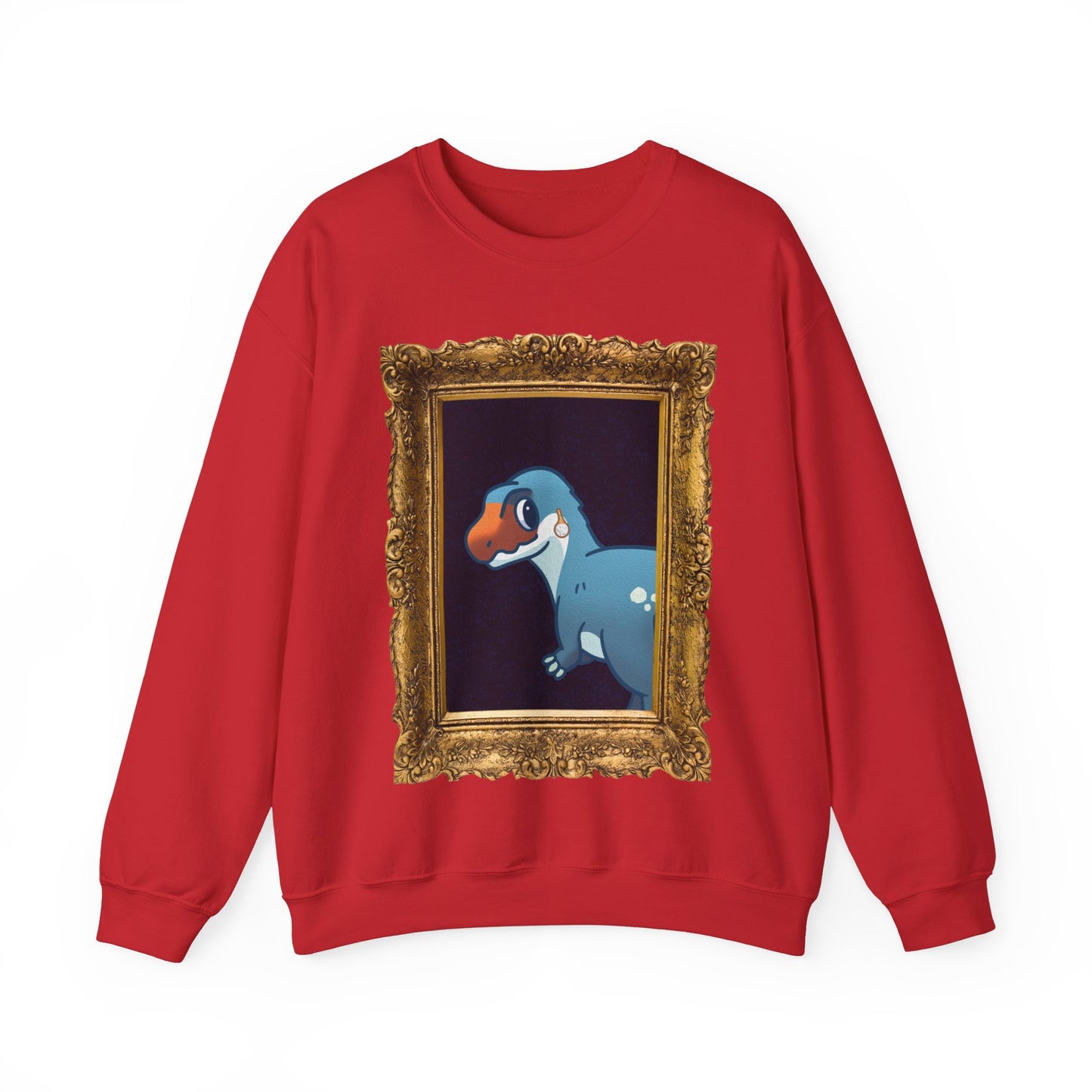 Megalo with a Pearl Earring - Unisex Heavy Blend™ Crewneck Sweatshirt