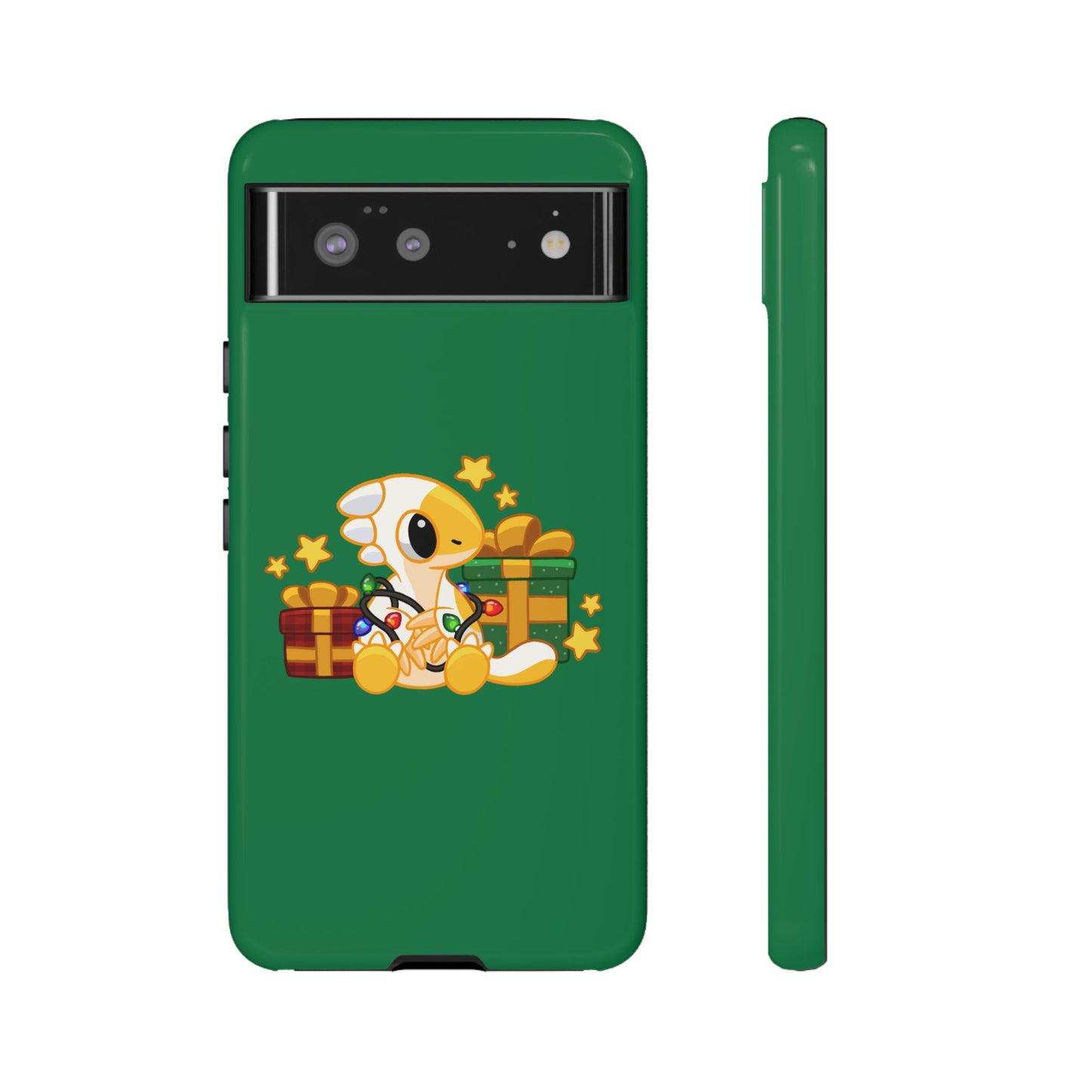 Limited Edition Scramble the Therizinosaurus Plushie Art - Phone Case