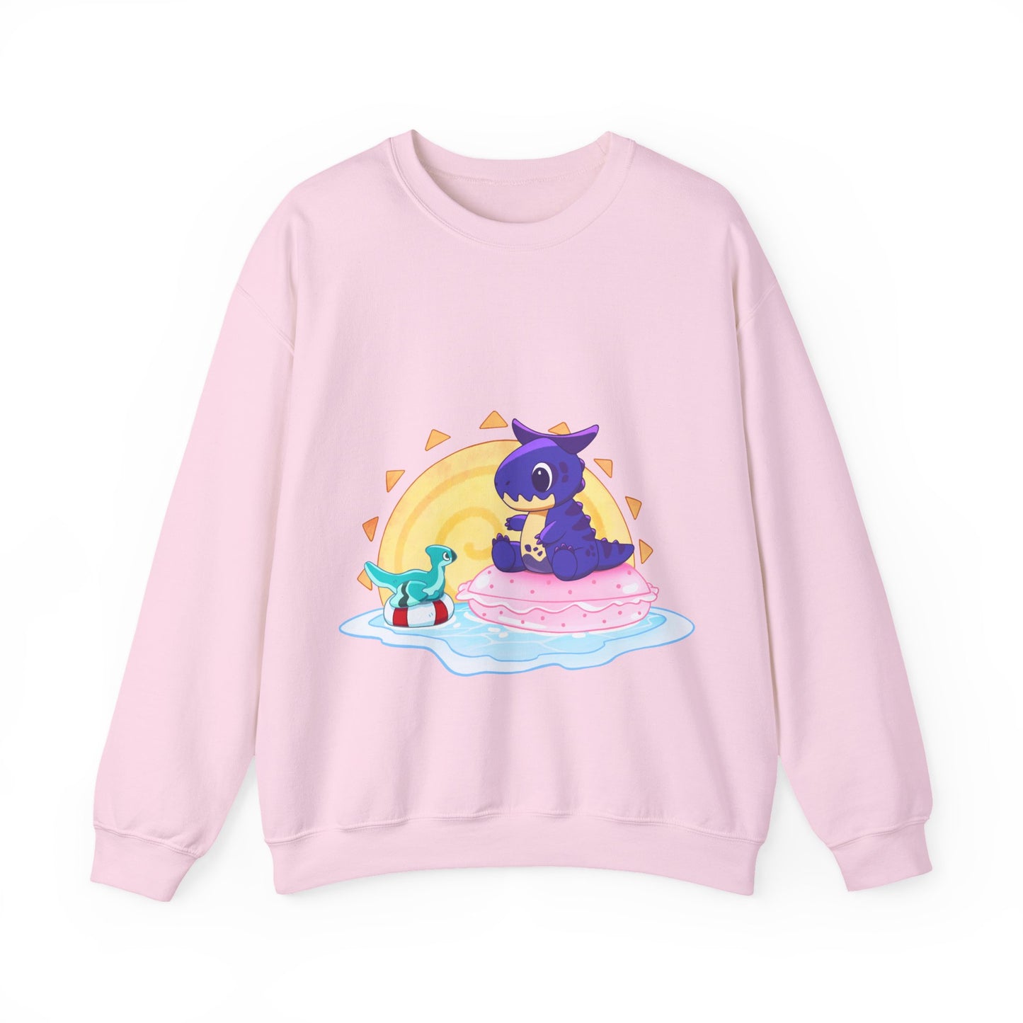 Limited Edition Carnotaurus with Archaeopteryx Sidekick Plushie Concept Art - Sweatshirt (UK, USA, EU, CAN EDITION)