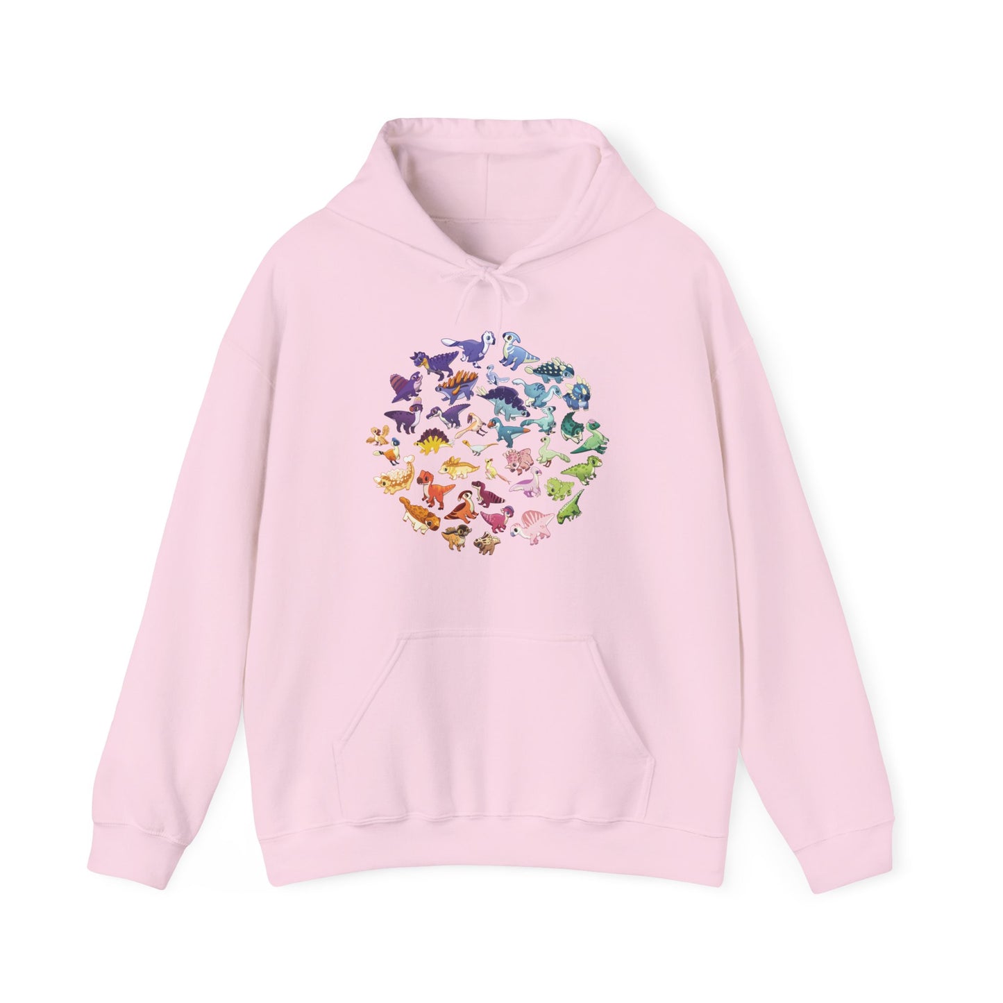 Rainbow of Dinos - Unisex Heavy Blend™ Hooded Sweatshirt