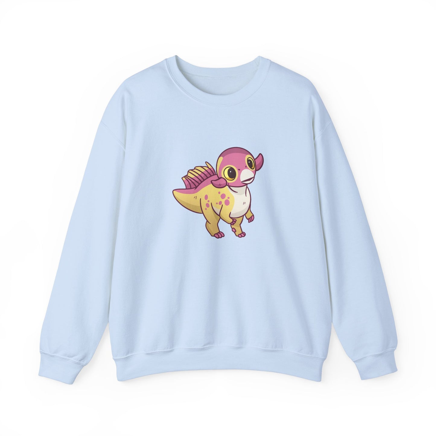 Peach Psittacosaurus - Unisex Heavy Blend™ Crewneck Sweatshirt