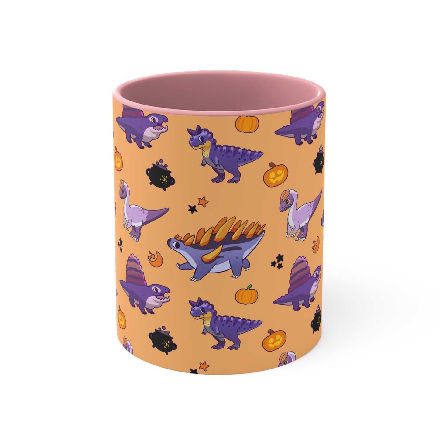 Halloween Dinos - Orange Mug