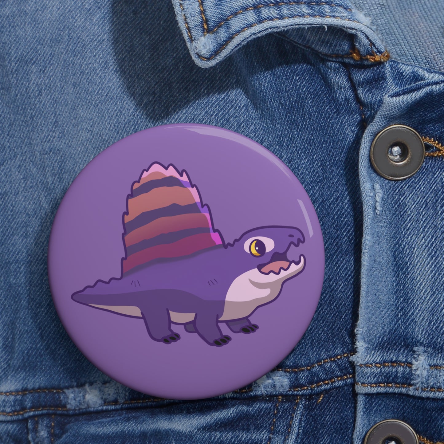 Dimetrodon Pin Badge