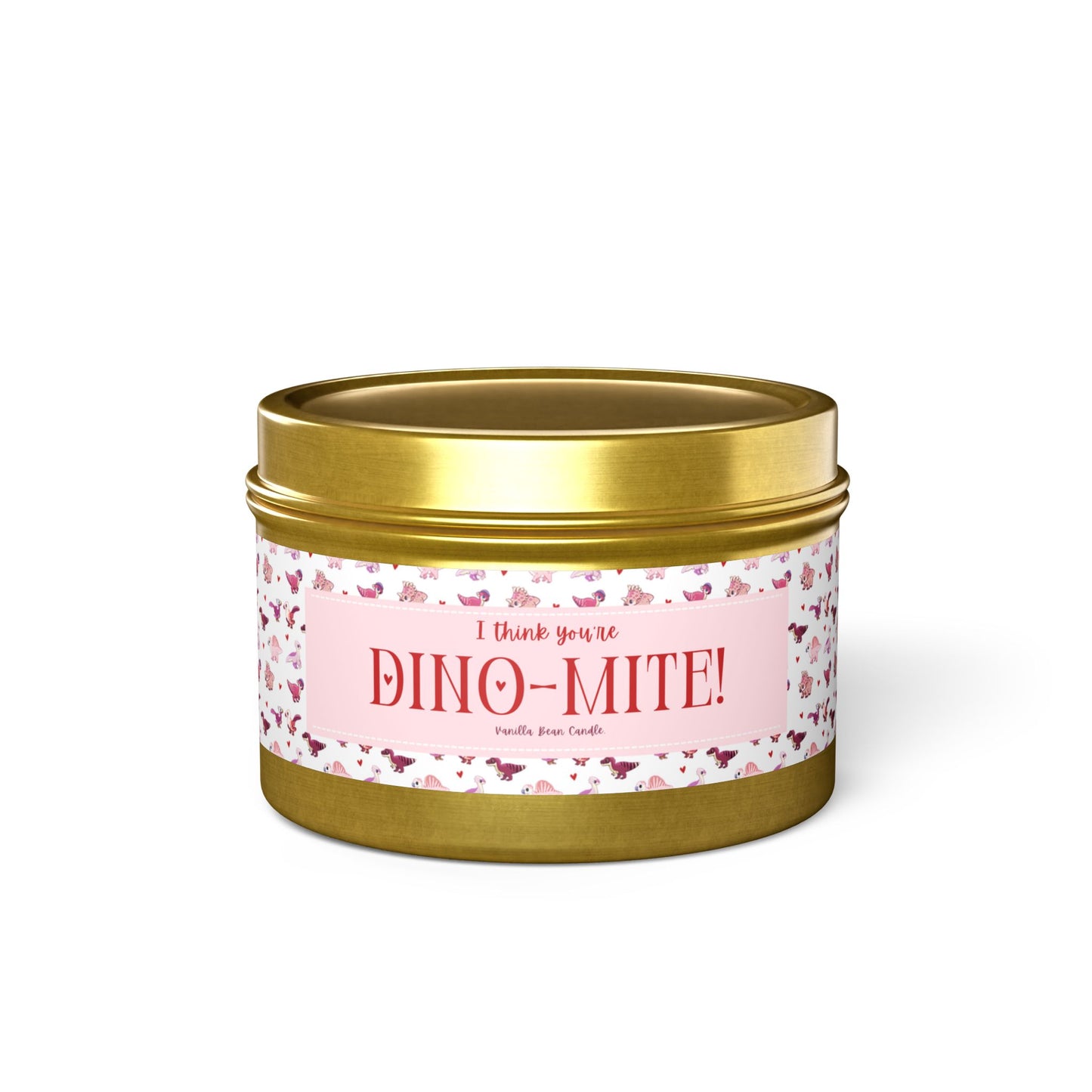 Dino-Mite Vanilla Bean Tin Candle