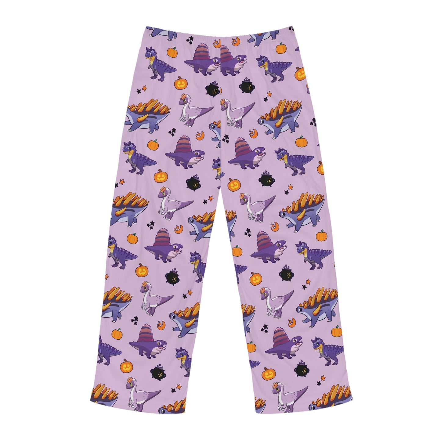 Halloween Dinos - Purple Men's Pajama Pants