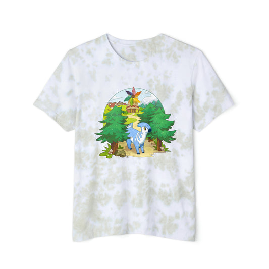 Walk by the Windmill - Unisex Tie-Dyed T-Shirt