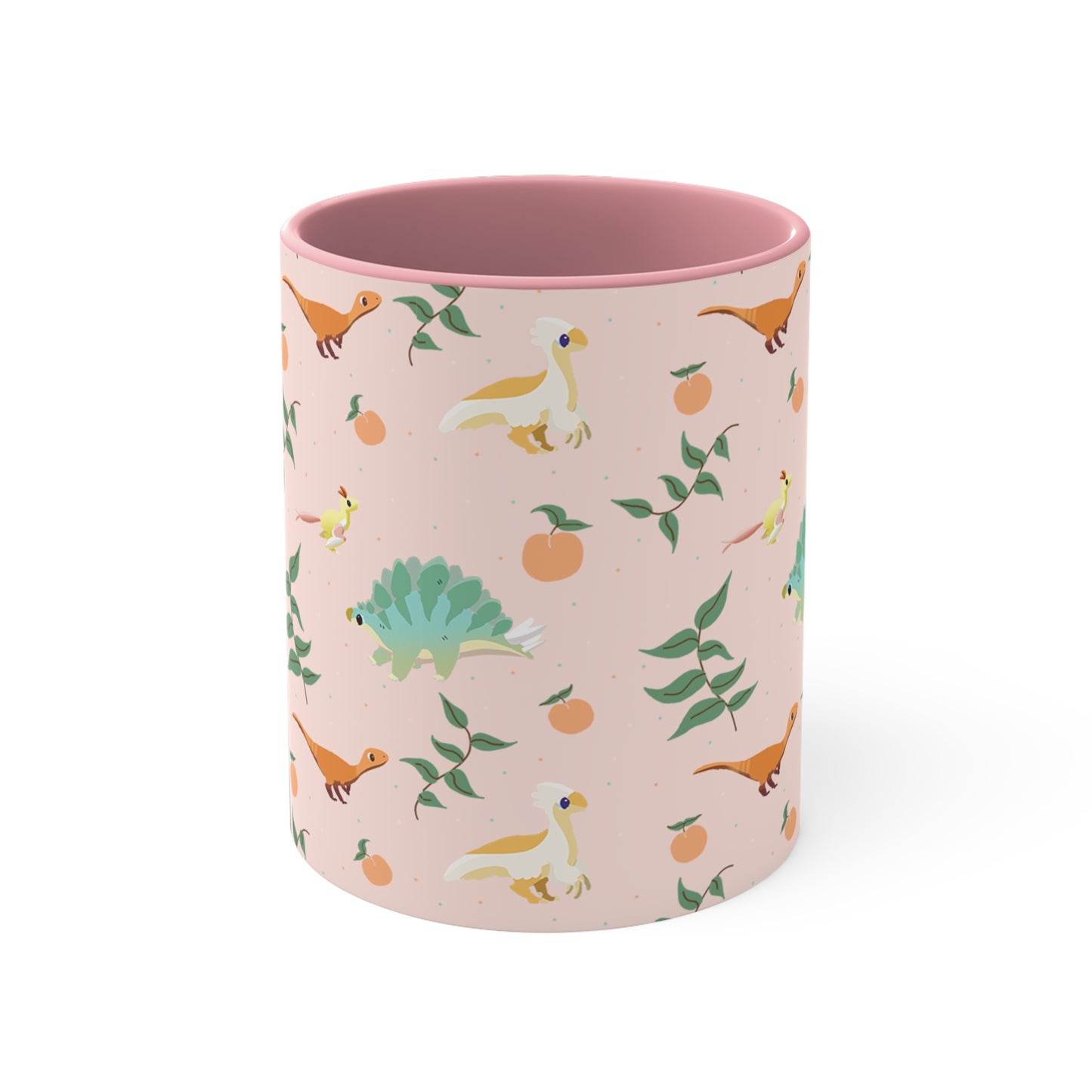 Peach Dinos - Mug