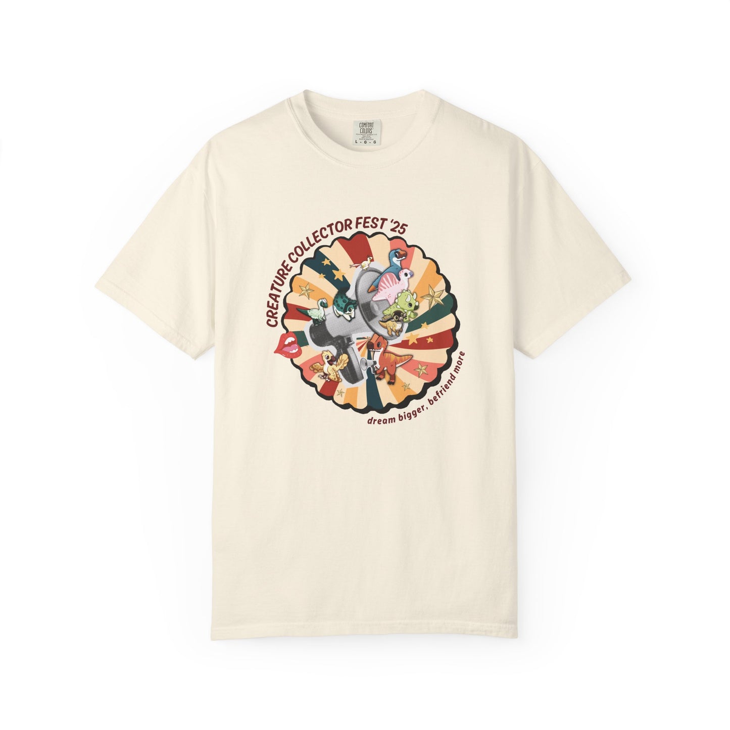 Limited Edition Dream Bigger, Befriend More - Creature Collector Festival 2025 T-Shirt