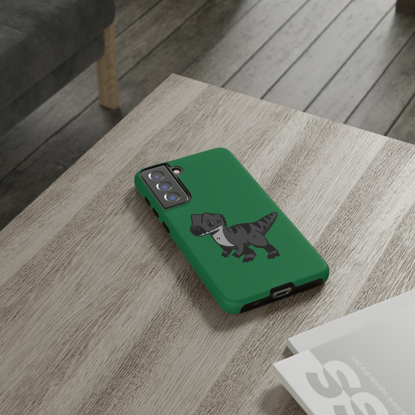 Melanistic Allosaurus - Phone Case