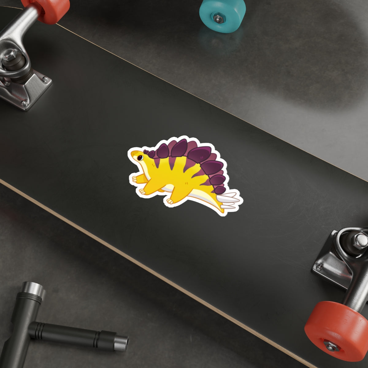 Stegosaurus Sticker - Die-Cut Stickers