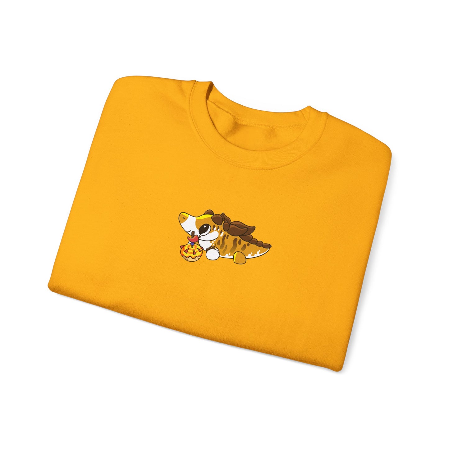 Limited Edition Desmond the Desmatosuchus Plushie Art - Unisex Heavy Blend™ Crewneck Sweatshirt