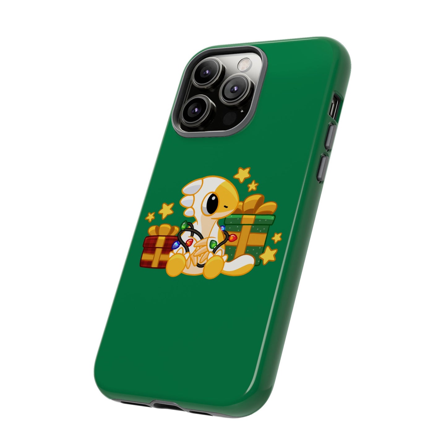 Limited Edition Scramble the Therizinosaurus Plushie Art - Phone Case