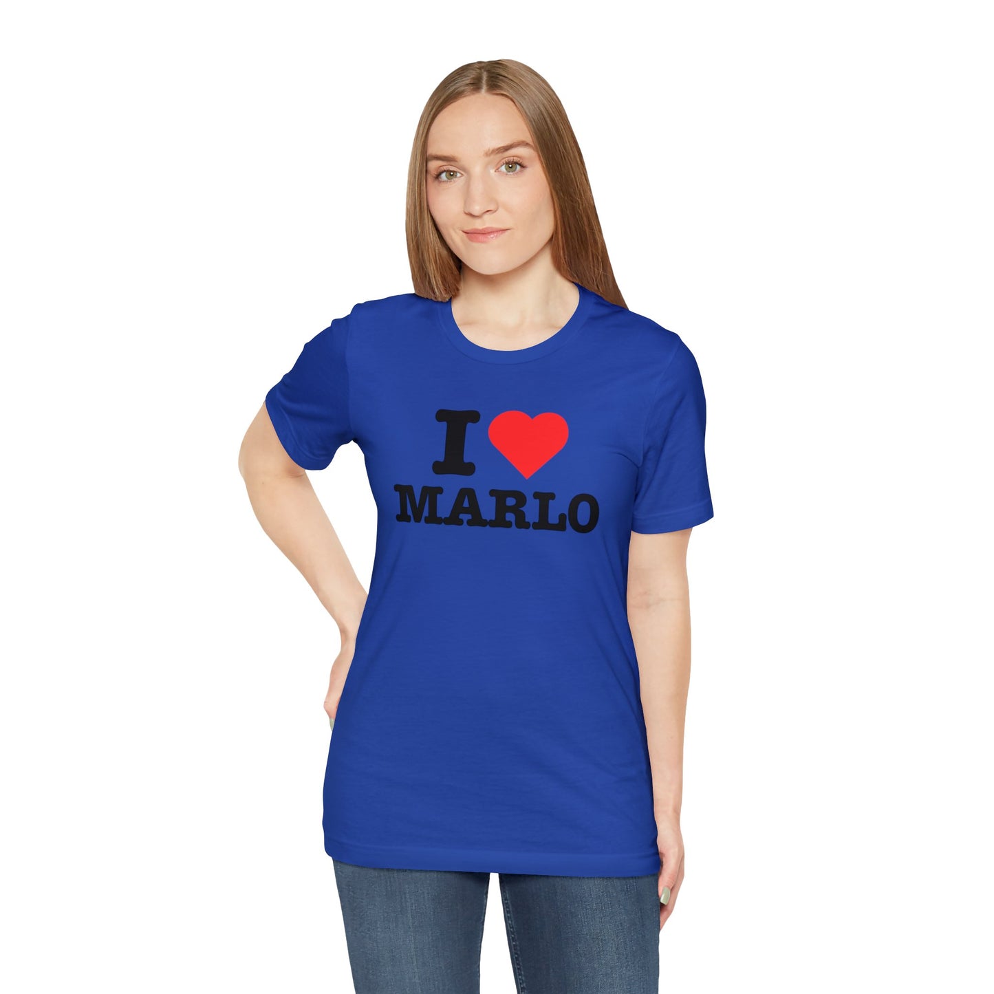 I Heart Marlo - Unisex Jersey Short Sleeve T-Shirt